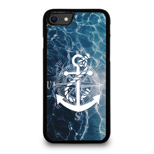 NAUTICAL ANCHOR LOGO iPhone SE 2020 Case Cover