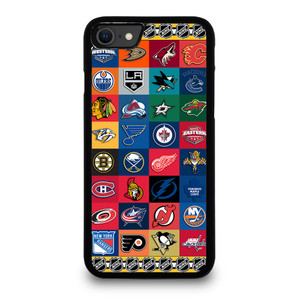NHL ALL LOGO TEAM iPhone SE 2020 Case Cover