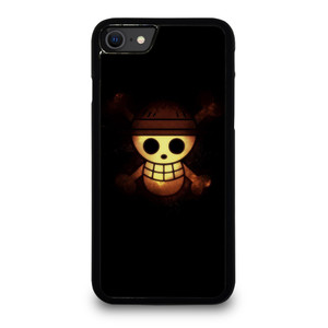 ONE PIECE STRAW HAT GOLD LOGO iPhone SE 2020 Case Cover