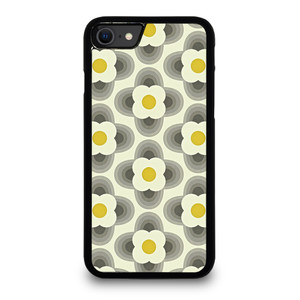 ORLA KIELY GREY PETAL iPhone SE 2020 Case Cover