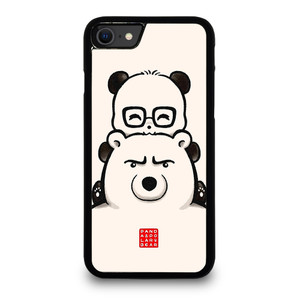 PANDA AND POLAR BEAR iPhone SE 2020 Case Cover
