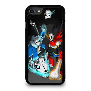 PAPYRUS AND SANS UNDERTALE CARTOON iPhone SE 2020 Case Cover
