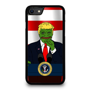 PEPE THE SMUG FROG DONALD TRUMP iPhone SE 2020 Case Cover