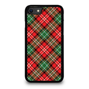 PLAID CHRISTMAS iPhone SE 2020 Case Cover