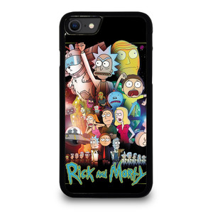RICK AND MORTY COLLAGE NEW iPhone SE 2020 Case Cover