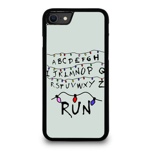 RUN STRANGER LIGHTS iPhone SE 2020 Case Cover