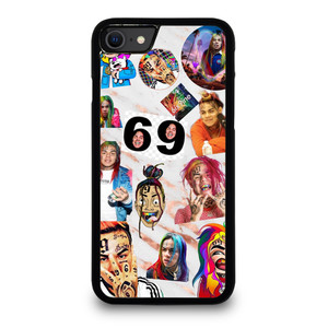 6IX9INE RAPPER COLLAGE iPhone SE 2022 Case Cover