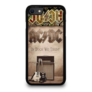 ACDC ROCK WE TRUST iPhone SE 2022 Case Cover