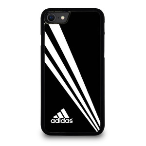 ADIDAS STRIPE BLACK iPhone SE 2022 Case Cover