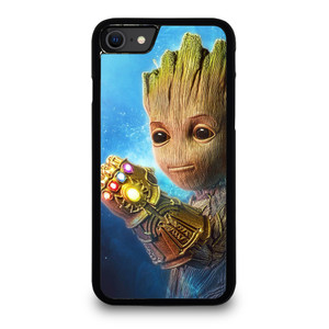 BABY GROOT GAUNTLET iPhone SE 2022 Case Cover