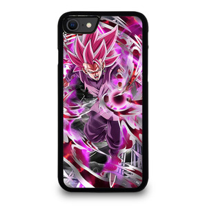 BLACK GOKU SS ROSE DRAGON BALL iPhone SE 2022 Case Cover