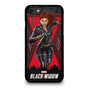 BLACK WIDOW MARVEL HERO iPhone SE 2022 Case Cover