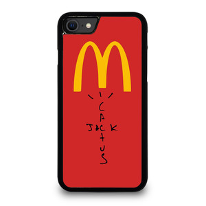 CACTUS JACK TRAVIS SCOTT MCDONALD'S LOGO iPhone SE 2022 Case Cover
