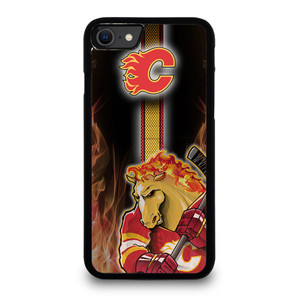 CALGARY FLAMES MASCOT iPhone SE 2022 Case Cover