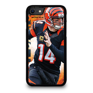 CINCINNATI BENGALS ANDY DALTON iPhone SE 2022 Case Cover