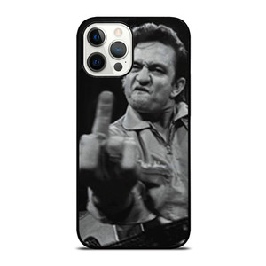 JOHNNY CASH MIDDLE FINGER iPhone 12 Pro Max Case Cover
