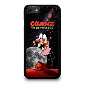 COURAGE THE COWARDLY DOG SPACE iPhone SE 2022 Case Cover