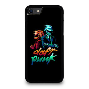 DAFT PUNK 8 BIT iPhone SE 2022 Case Cover