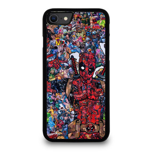DEADPOOL TEAM COLLAGE iPhone SE 2022 Case Cover