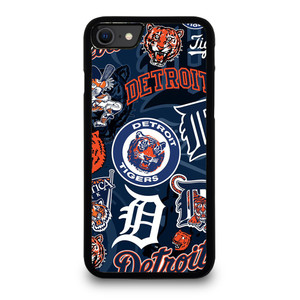 DETROIT TIGERS COLLAGE iPhone SE 2022 Case Cover