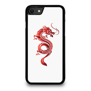 DRAGON RED iPhone SE 2022 Case Cover