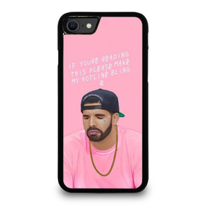 DRAKE RAPPER PINK BLINK iPhone SE 2022 Case Cover