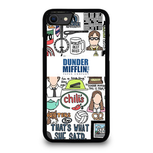 DUNDER MIFFLIN COLLAGE iPhone SE 2022 Case Cover