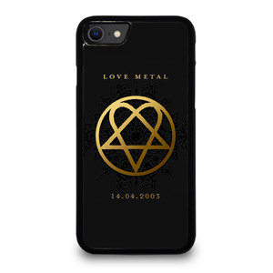 HIM BAND GOLD LOGO iPhone SE 2022 Case Cover