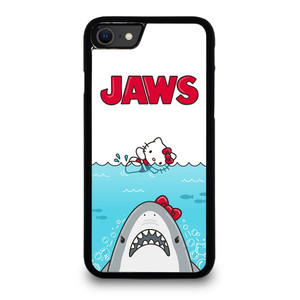 JAWS SHARK HELLO KITTY iPhone SE 2022 Case Cover