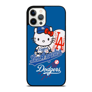 LA DODGERS HELLO KITTY 2 iPhone 12 Pro Max Case Cover