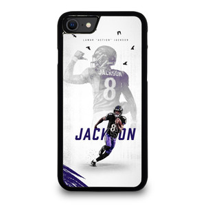 LAMAR JACKSON ACTION iPhone SE 2022 Case Cover
