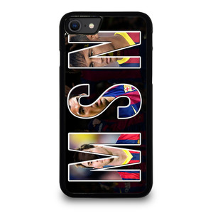 MESSI SUAREZ NEYMAR MSN 2 iPhone SE 2022 Case Cover