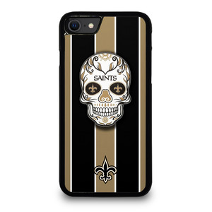 NEW ORLEANS SAINTS SKULL iPhone SE 2022 Case Cover