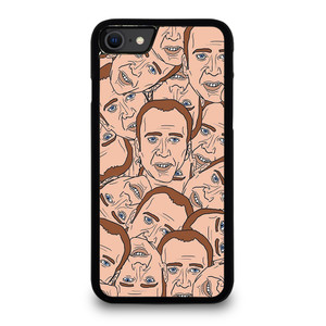 NICOLAS CAGE COLLAGE iPhone SE 2022 Case Cover