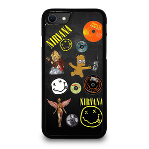 NIRVANA ROCK BAND ART iPhone SE 2022 Case Cover