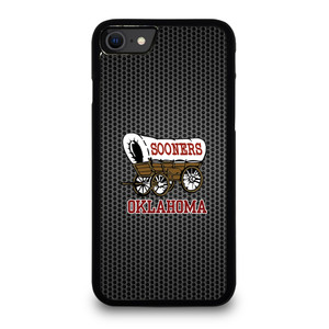 OKLAHOMA SOONERS METAL LOGO iPhone SE 2022 Case Cover