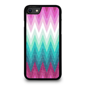 OMBRE PASTEL CHEVRON PATTERN 2 iPhone SE 2022 Case Cover
