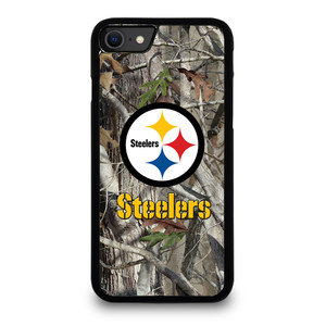 PITTSBURGH STEELERS TREE CAMO iPhone SE 2022 Case Cover