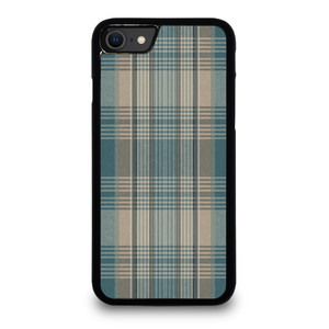 PLAID GREY iPhone SE 2022 Case Cover