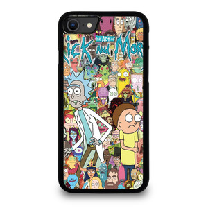 RICK AND MORTY CHHARACTER iPhone SE 2022 Case Cover