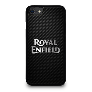 ROYAL ENFIELD CARBON LOGO iPhone SE 2022 Case Cover
