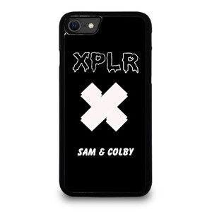 SAM AND COLBY XPLR X LOGO iPhone SE 2022 Case Cover