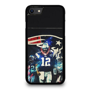 TOM BRADY 12 PATRIOTS iPhone SE 2022 Case Cover