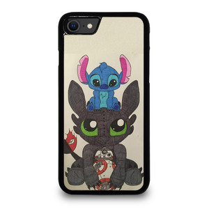 TOOTHLESS AND STITCH iPhone SE 2022 Case Cover
