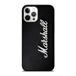 MARSHALL AMP LOGO iPhone 12 Pro Max Case Cover