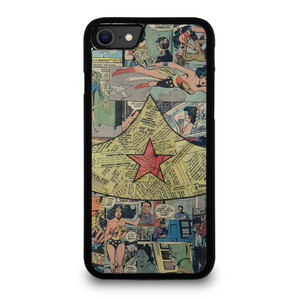 WONDER WOMAN LOGO ART iPhone SE 2022 Case Cover WONDER WOMAN LOGO ART iPhone SE 2022 Case Cover