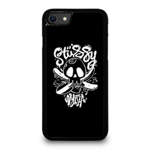STUSSY SKULL LOGO iPhone SE 2020 Case Cover