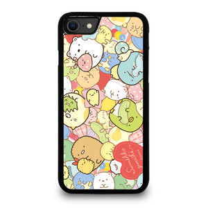 SUMIKKO GURASHI PATTERN iPhone SE 2020 Case Cover