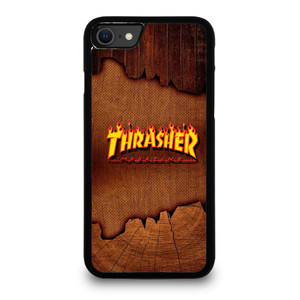 THRASER MAGAZINE WOODEN iPhone SE 2020 Case Cover THRASER MAGAZINE WOODEN iPhone SE 2020 Case Cover