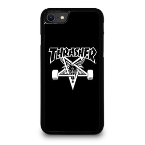 THRASER SKATEBOARD BLACK iPhone SE 2020 Case Cover THRASER SKATEBOARD BLACK iPhone SE 2020 Case Cover
